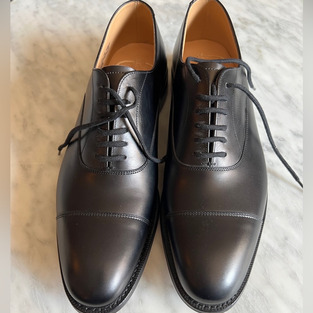 NWOT Church’s Dubai calf leather oxford black - Picture 4 of 14
